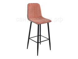 Барный стул Marvin terracotta / brown