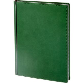 Ежедневник недатированный Velvet, А5+, 136л (зеленый)