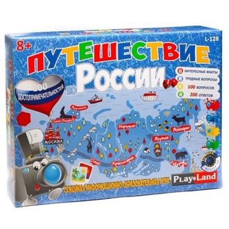Настольная игра Play Land Путешествие по России