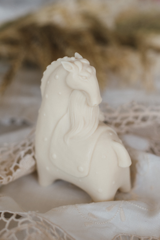 Силиконовая форма Лошадка и девочка