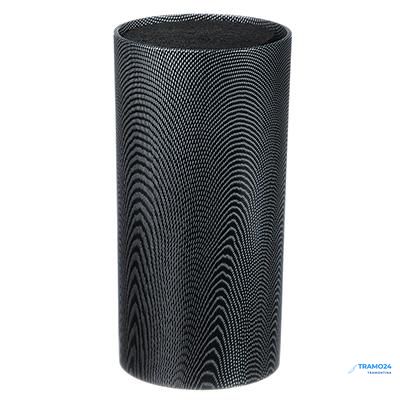 SATOSHI КАРБОН ПОДСТАВКА ДЛЯ НОЖЕЙ D 11 Х 22 СМ, ПОЛИПРОПИЛЕНОВЫЕ РАЗДЕЛИТЕЛИ