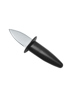 Нож для устриц  55/155 мм. с ограничителем, ручка черная VB /1/