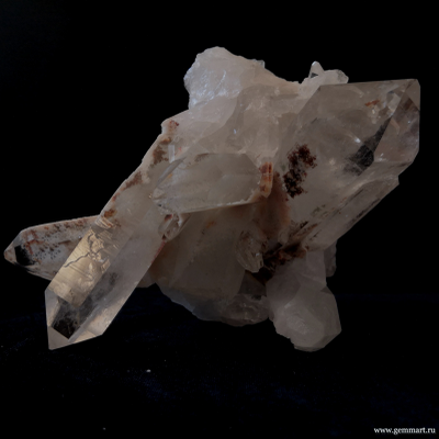 Горный хрусталь (разн. кварца) с включениями хлорита и карбонатов. Бразилия. 145*130*120мм