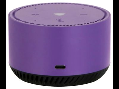Умная колонка Яндекс Станция Лайт с Алисой, фиолетовый ультравиолет, 5Вт
