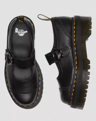 Dr. Martens Mary Jane Addina Flower Buckle