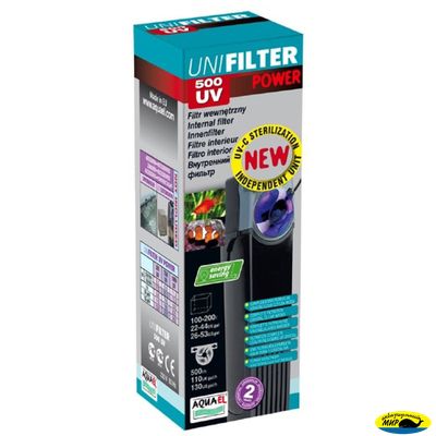 107402 Внутренний фильтр UNIFILTER500UY Power (100-200л.)