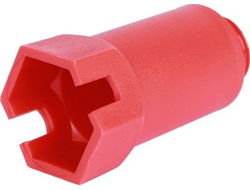 Заглушка (пробка) сантехническая STOUT 1/2", красная арт. SFA-0035-200012