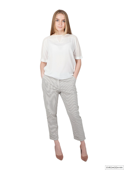 Блузка белая Linea Cinque 25/33806