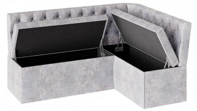 Скамья угловая Венеция кожзам (Бонмебель)