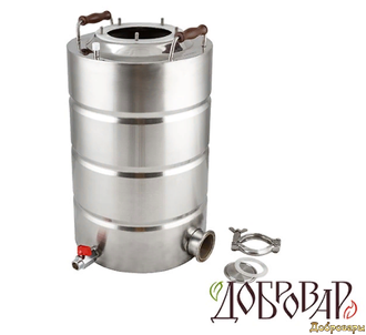 Перегонный куб Добровар 23 л с выходом под тэн 2"