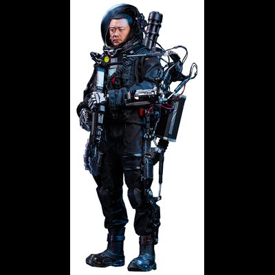 Пулеметчик в экзоскелете (Чжан Сяоцян, "Блуждающая Земля") - Коллекционная ФИГУРКА 1/6 CN171-11 rescue unit Zhang Xiaoqiang (DMS035) - DAMTOYS