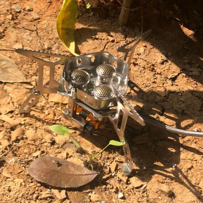 Портативная туристическая складная газовая плита Widesea