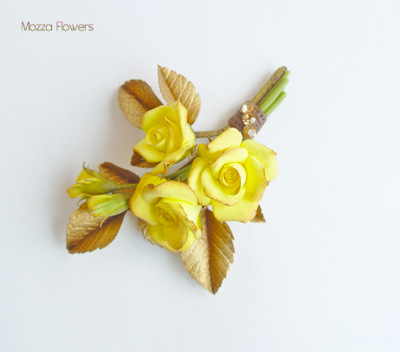 "Клеопатра". Заколка/брошь/гребень.