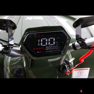 Квадроцикл GreenCamel Gobi K90 (20Ah 48V 750W R7 Дифф) LUX Bluetooth Синий