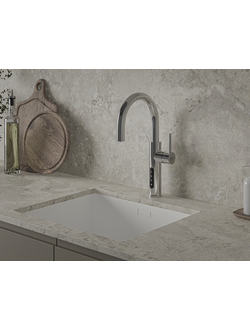 Система мгновенного кипячения воды с газацией и охлаждением 5в1 AQUAHOT ASPEN Chrome (хром)