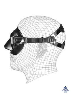 Маска для фридайвинга Sporasub Piranha