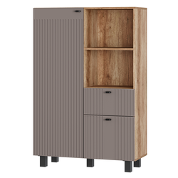 Олива Шкаф ШК-16 Дуб каньон/MF14,Ш902хВ1358х374 мм