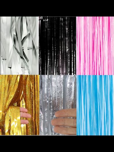 Занавес Дождик, 100*200 см, МИКС