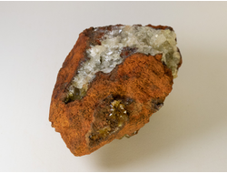 Адамин кристаллы на породе (лимонит), Мексика (53*38*23 мм, 47 г) №20781