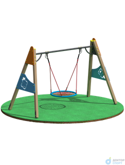 Качели «Трапеция Гнездо»