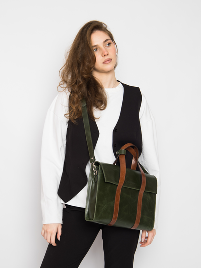Деловой портфель Siena Premium green (арт. 5075-11)