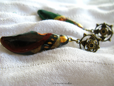 Серьги в индийском стиле "Принцесса Шанти"