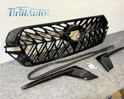 Решетка Toyota Land Cruiser 200 2015-2021 TRD черная антихром