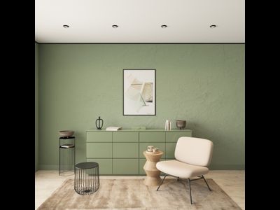 Точечный встраиваемый светильник FLAT DK2090-BK