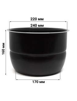 Кастрюля 6 л мультиварки Normann AMC-644