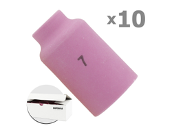 Сопло керамическое SR 17/18/26 под стандартную линзу №7 ф 11,0 мм, L=42 мм (уп. 10 шт.), БАРСВЕЛД