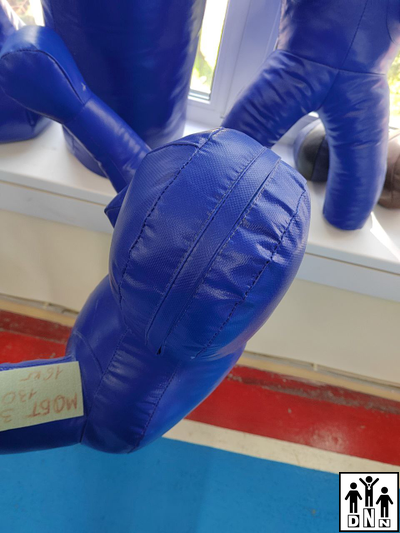 Манекен борцовский одноногий