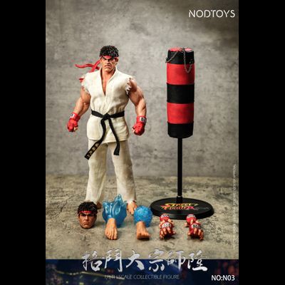 ПРЕДЗАКАЗ - Рю (серия Street Fighter) - Коллекционная фигурка 1/6 Fighting Grandmaster Ryu (NOD-N03) - NODTOYS ?ЦЕНА: 24500 РУБ.?