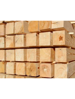 Брус 4м сосна  Сорт:1 Размер: 100*100 (по штучно)