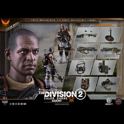 Агент Калеб, The Division 2 - Коллекционная ФИГУРКА 1/6 Ubisoft The Division 2 Agent Caleb Dunne (SSG-008) - SOLDIER STORY