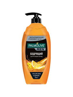 Гель для душа Palmolive Men Цитрусовый заряд, 750 мл