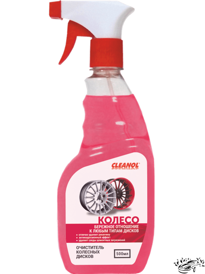 Очиститель колесных дисков "КОЛЕСО" (0,5л) Cleanol