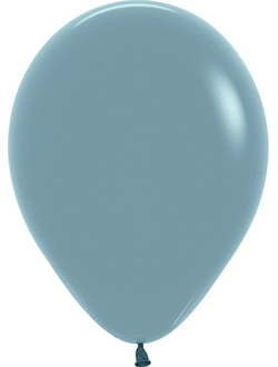 Шар ретро голубой пастель  12 дюймов