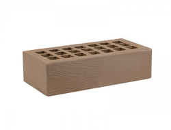 Кирпич темно-коричневый дерево 250х120х65 М200 Железногорский