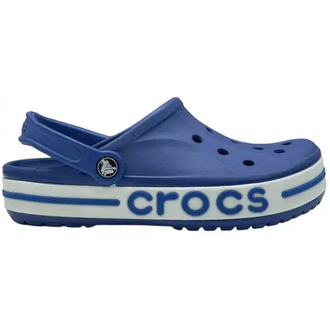 CROCS BAYABAND CLOG СИНИЕ С БЕЛЫМ