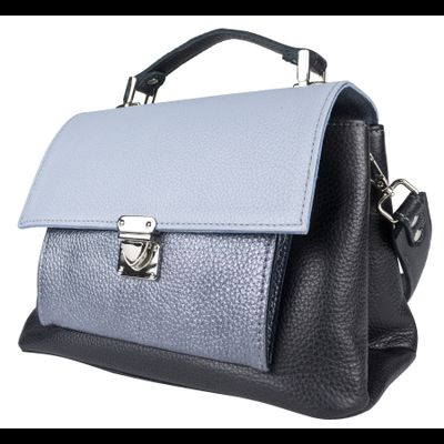 Кожаная женская сумка Agliano black (арт. 8036-01)