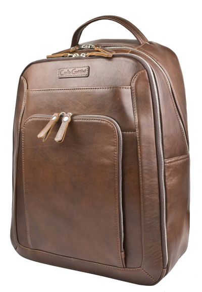 Кожаный рюкзак Montemoro Premium brown (арт. 3044-53)