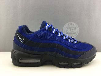 Nike Air Max 95 Синие с черным (41-45) Арт. 015М