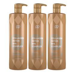 Набор Paul Oscar Collagen Detox SPA Complex, 1000/1000/1000 мл.