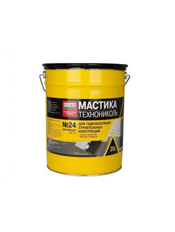 Мастика гидроизоляционная Технониколь №24 (МГТН) (20кг)