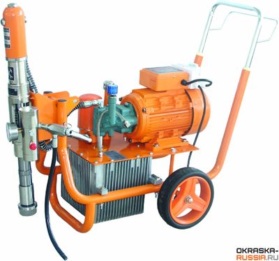 ASPRO-12000 (220V) гидропоршневой окрасочный аппарат