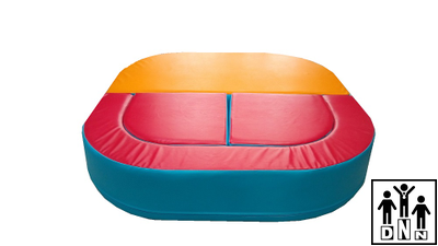 Детская игровая мебель Солнце голубой / розовый / желтый DNN