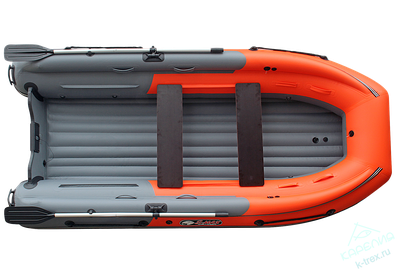 Лодка ПВХ Angler Reef Тритон S-Max 400FiND с интегрированным фальшбортом