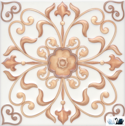 Керамическая плитка Kerama Marazzi Суррей бежевый 20x20 глянцевый