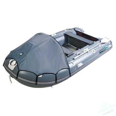 Лодка ПВХ Gladiator Professional D500AL с алюминиевым полом