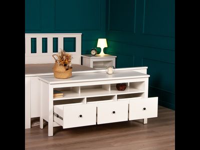 Сага Тумба 3 ящика 1312х622х414 белый